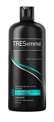 Beauty Tresemmé Liso Y Sedoso Champú para Cabellos Secos y con Tendencia a