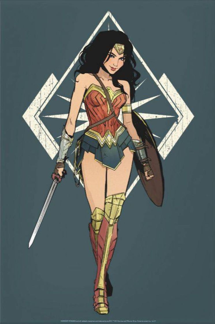 Social Desenho mulher maravilha
