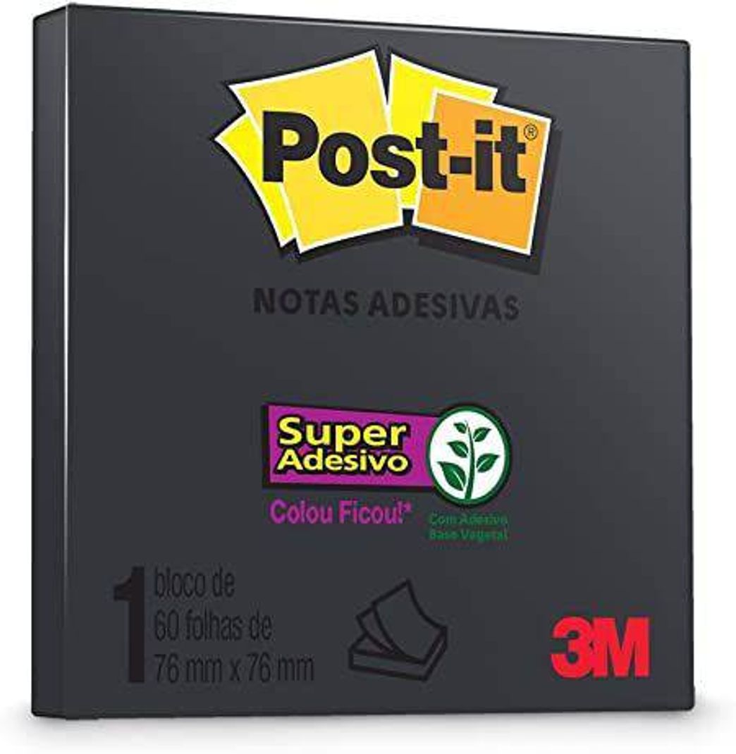 Social Post-it preto