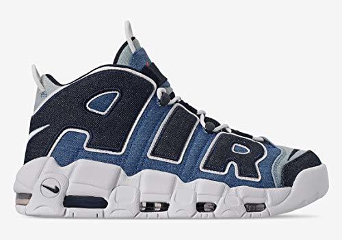 Fashion Zapatillas de Hombre NIKE Air More Uptempo '96 en Tejido Jeans CJ6125-100