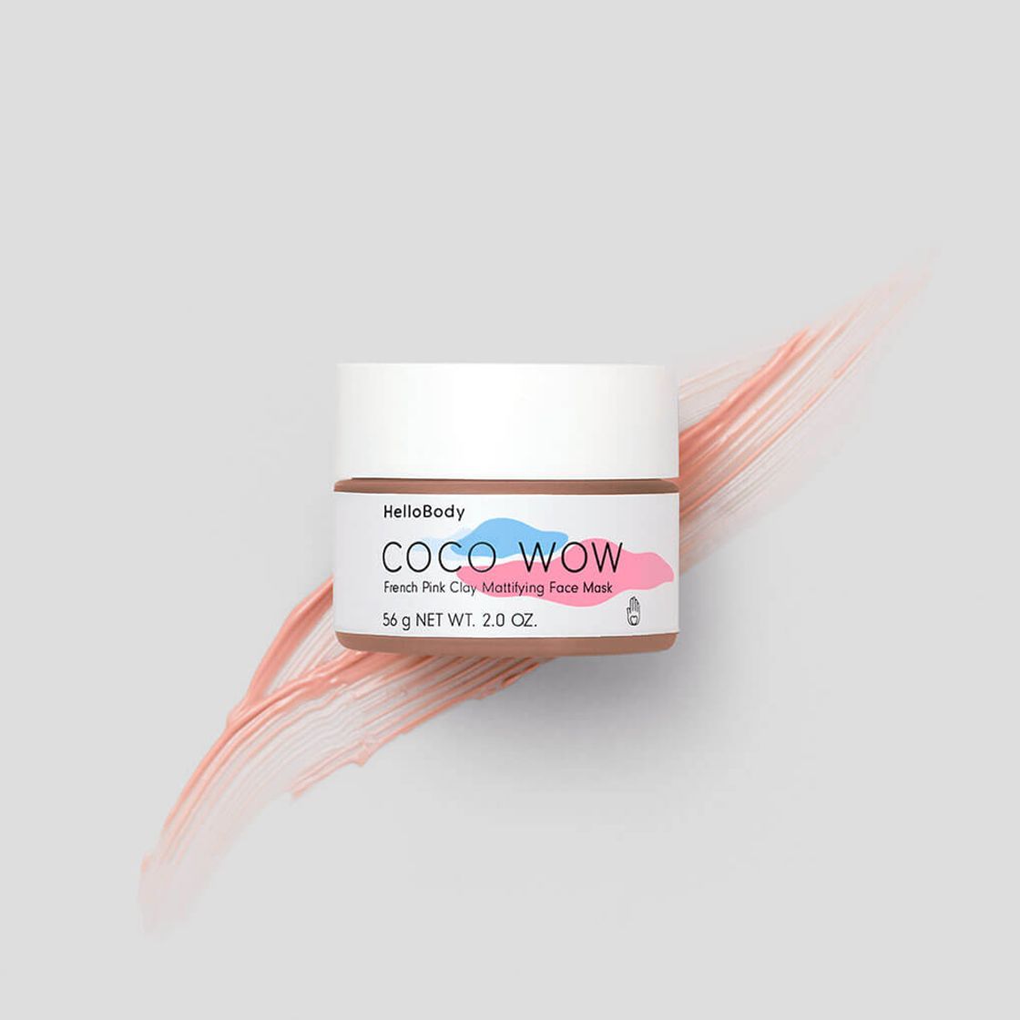 Producto COCO WOW Mascarilla facial de arcilla rosa 