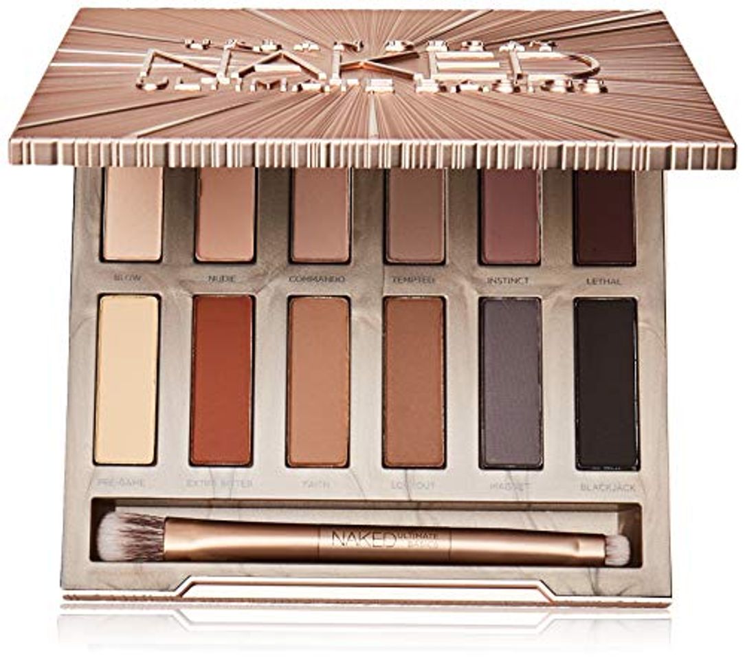 Belleza Urban Decay - Paleta de sombras de ojos naked ultimate basics