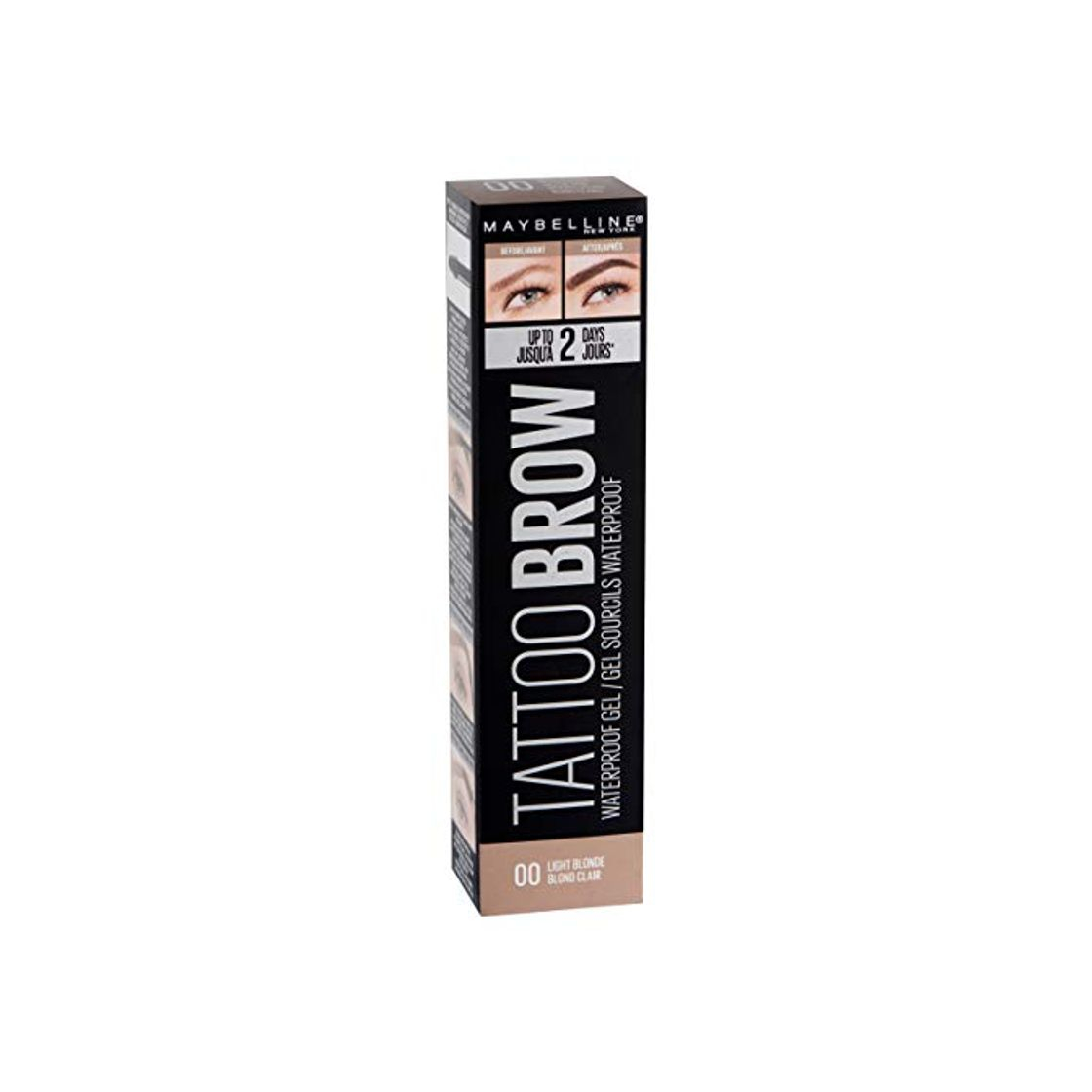 Product Maybelline New York Tattoo Brow Gel Tinte de Cejas 2 Días tono