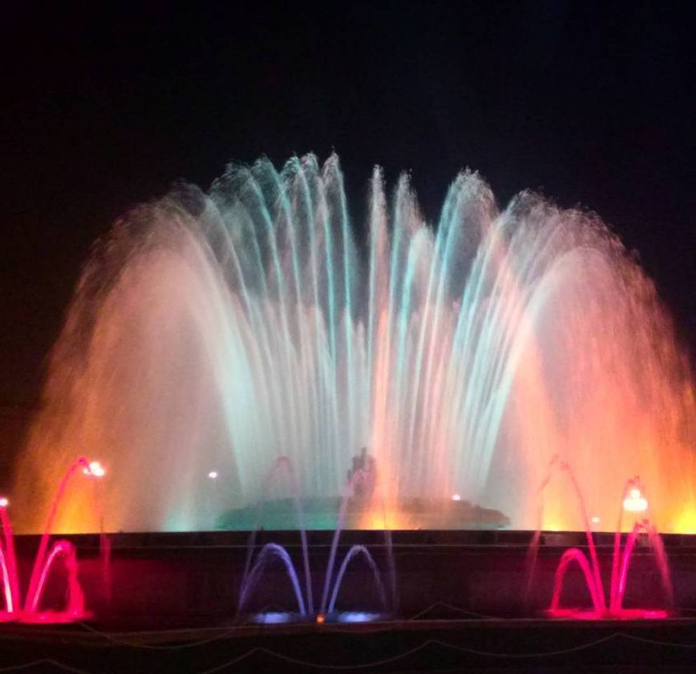 Lugar Fuente Mágica de Montjuïc