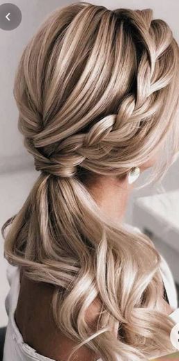 Penteado delicado