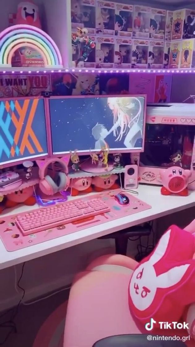 Fashion Setup gamer rosa💕