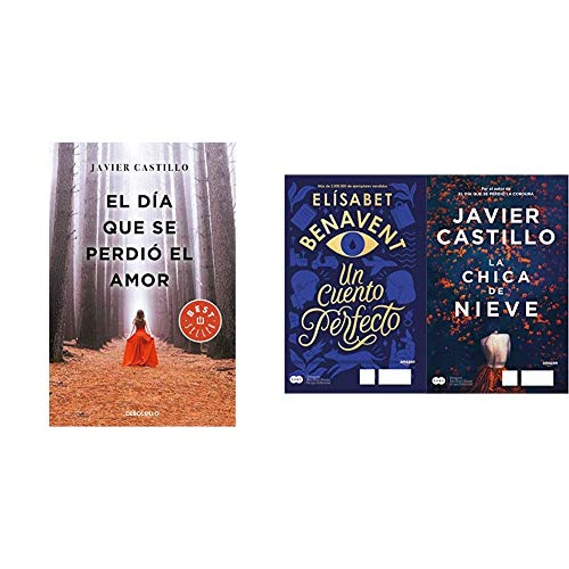 Book DEBOLSILLO El día que se perdió el amor (BEST SELLER) + Promoción fragmento de La chica de nieve y Un cuento perfecto
