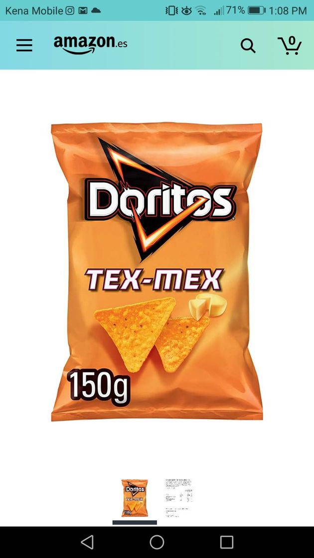 Products Doritos de sabor a queso