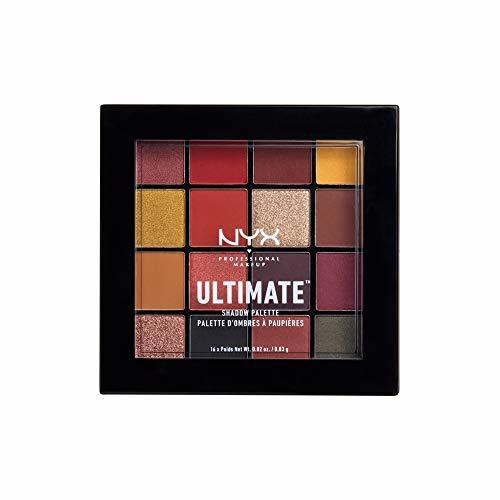 Beauty NYX Professional Makeup Paleta de sombra de ojos Ultimate Shadow Palette, Pigmentos