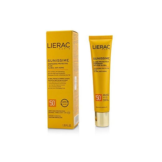 Lierac – suni ssime Global anti-edad Energizing Protective Fluid SPF50 + For Face & decol