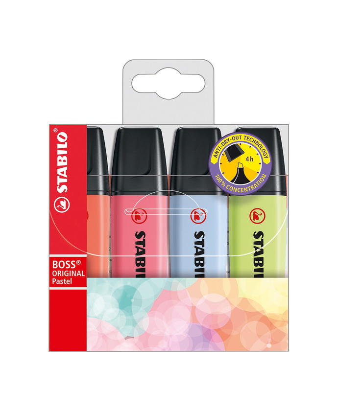 Social Marcador STABILO BOSS ORIGINAL Pastel