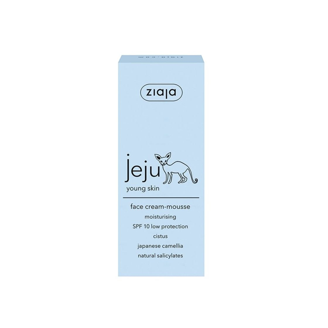 Product Ziaja Jeju Mousse Facial Spf10 50 ml