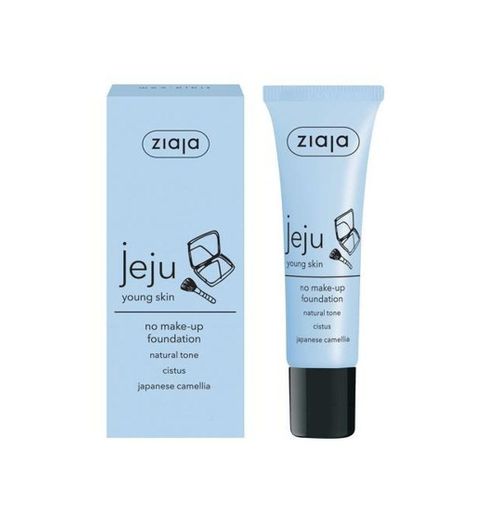 Ziaja Jeju Base de Maquillaje"No Make Up" Tono Natural 30 ml