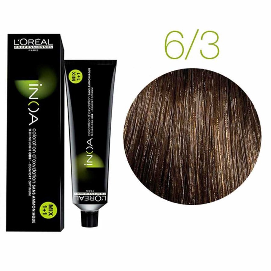 Productos TINTE LOREAL INOA (6,3)