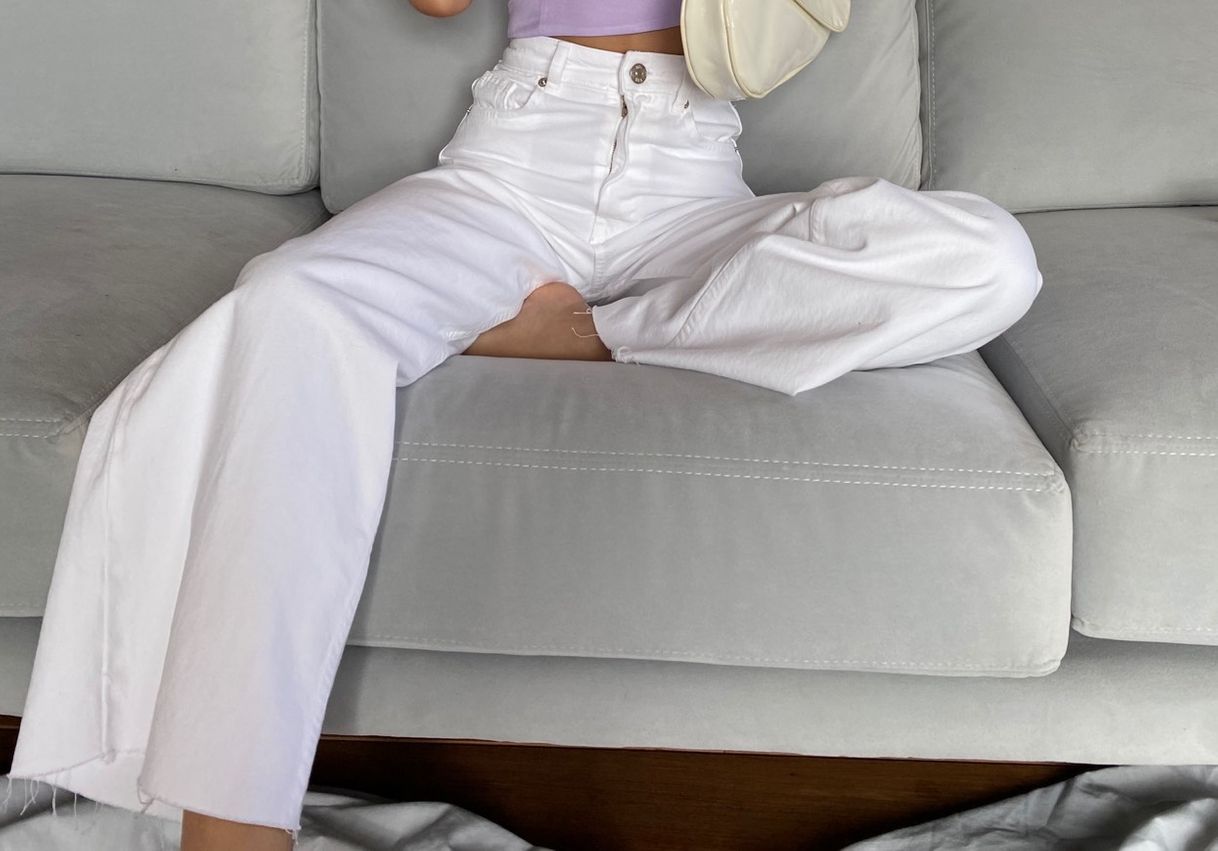 HI RISE CULOTTE JEANS 