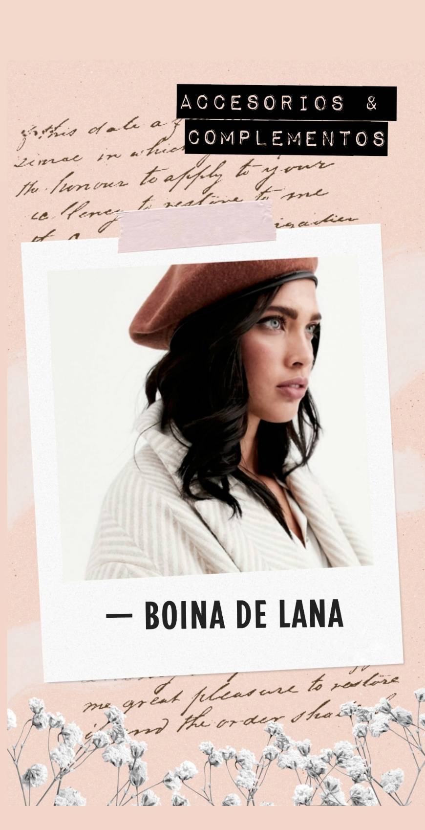 Moda Boina de Lana