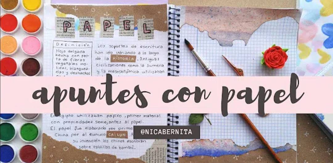 Moda Apuntes con papel 📄 🖍️