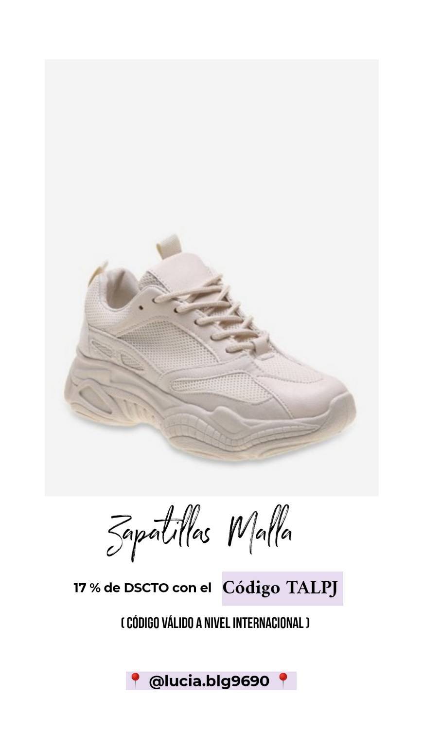 Moda Zapatillas Malla