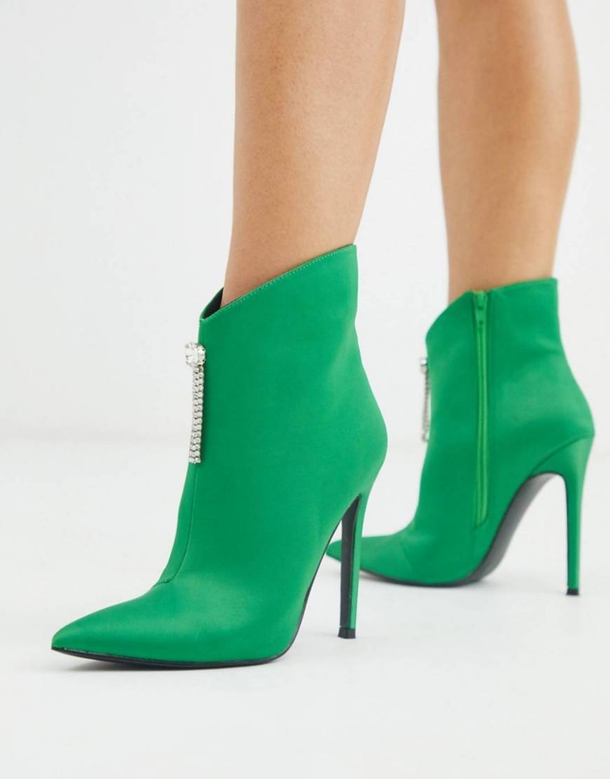 Fashion Botines Verdes