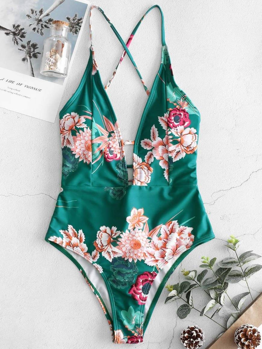 Social Bañador de flores 