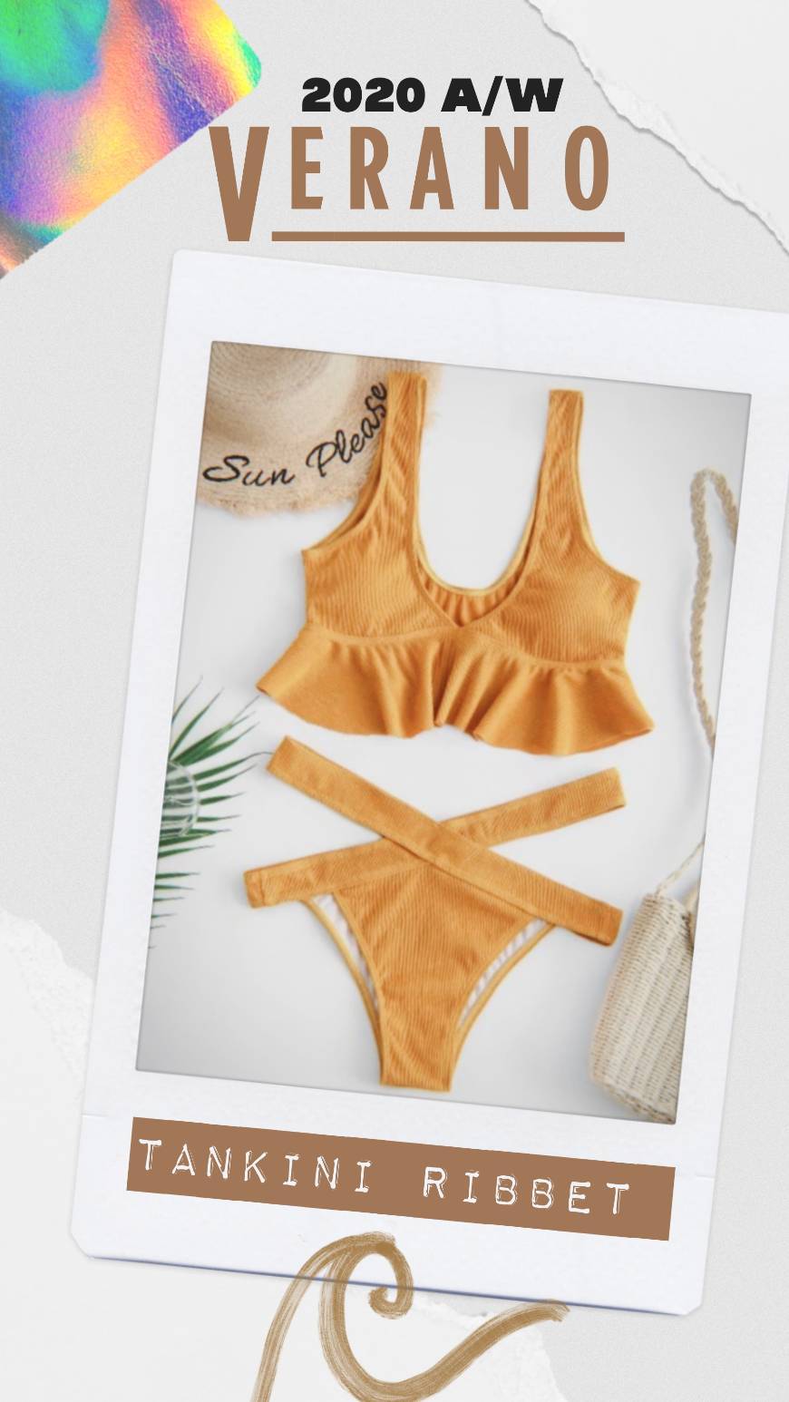 Social Tankini Ribbet 💛