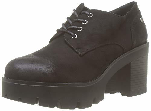 Fashion MTNG Collection 58639, Zapatos de Cordones Oxford para Mujer, Negro