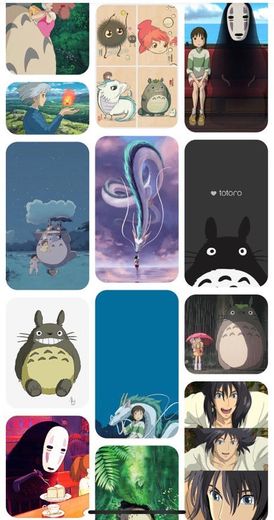 Totoro, El castillo ambulante y El viaje de Chihiro