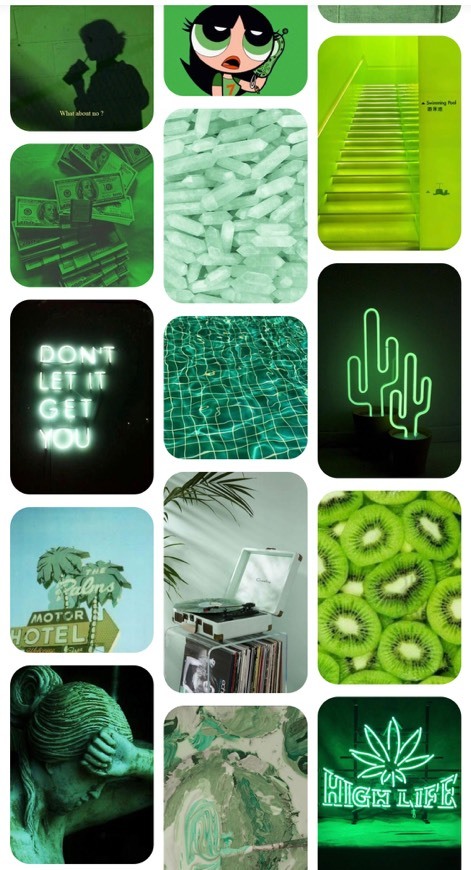 Apps Collage verde