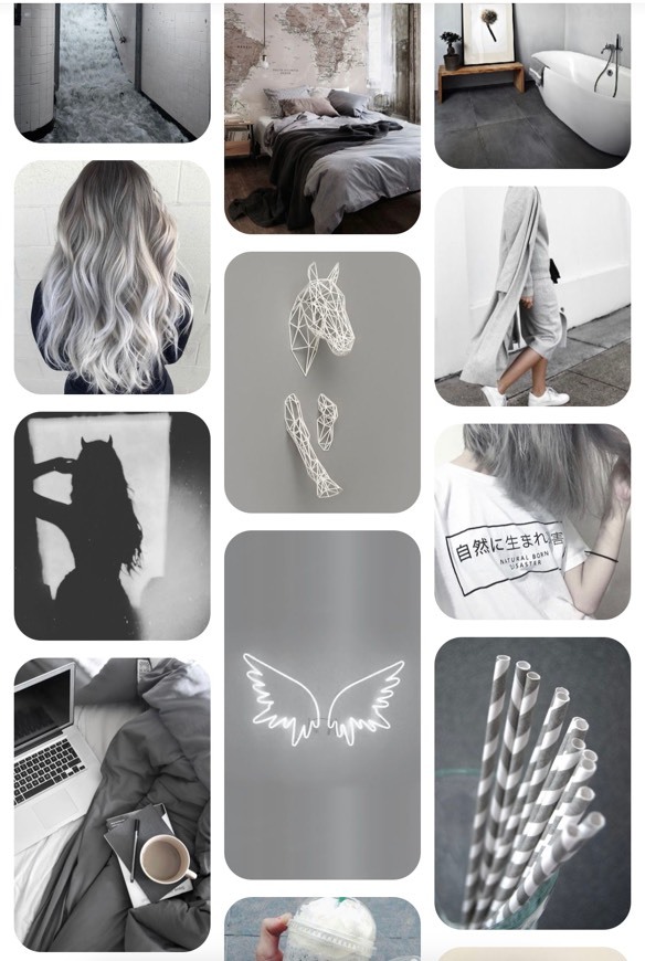 App Collage gris