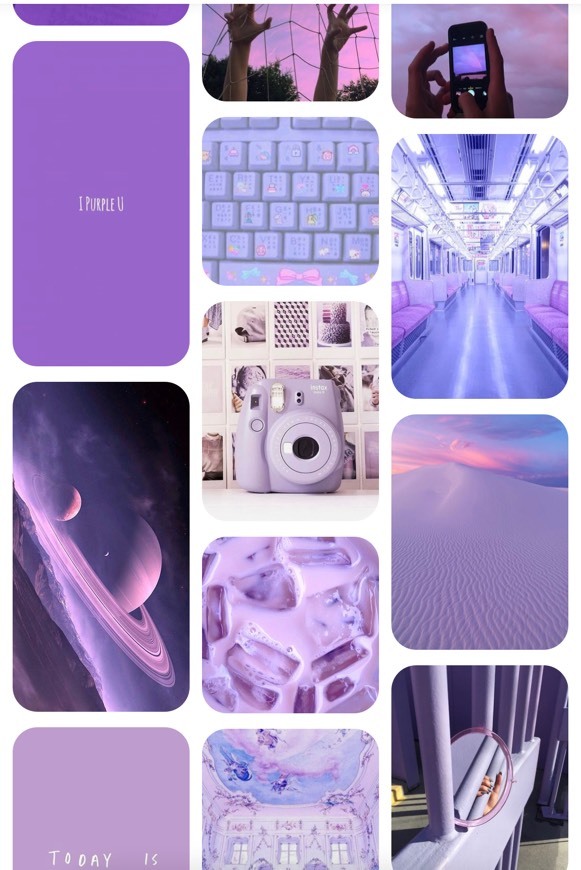 App Collage morado