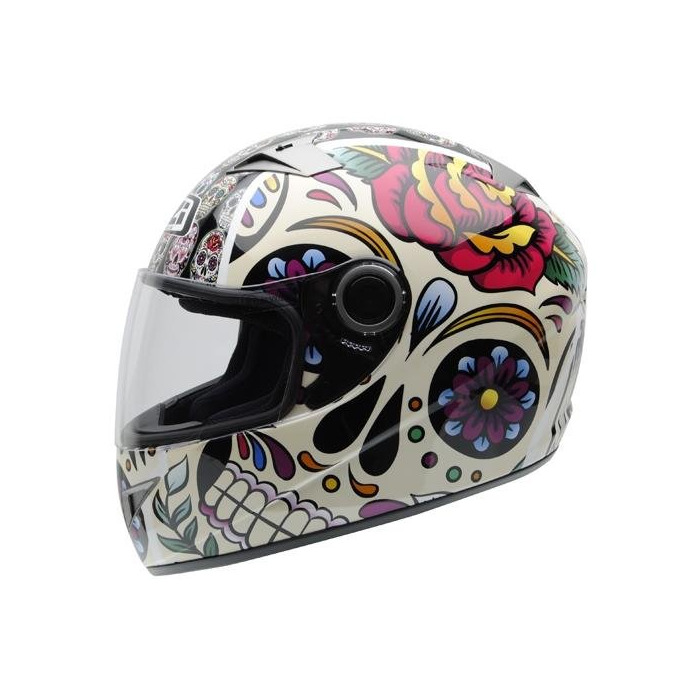 Producto NZI - Casco Integral Must II Mexican Skulls