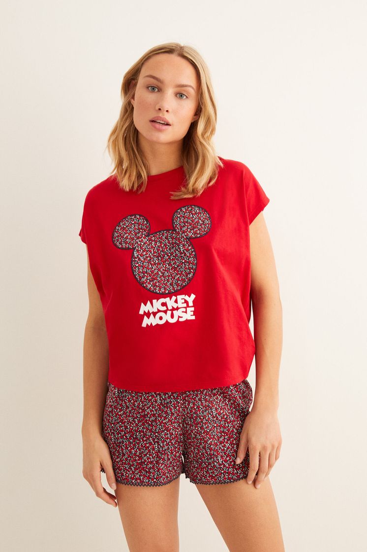 Product Pijama corto Mickey floral