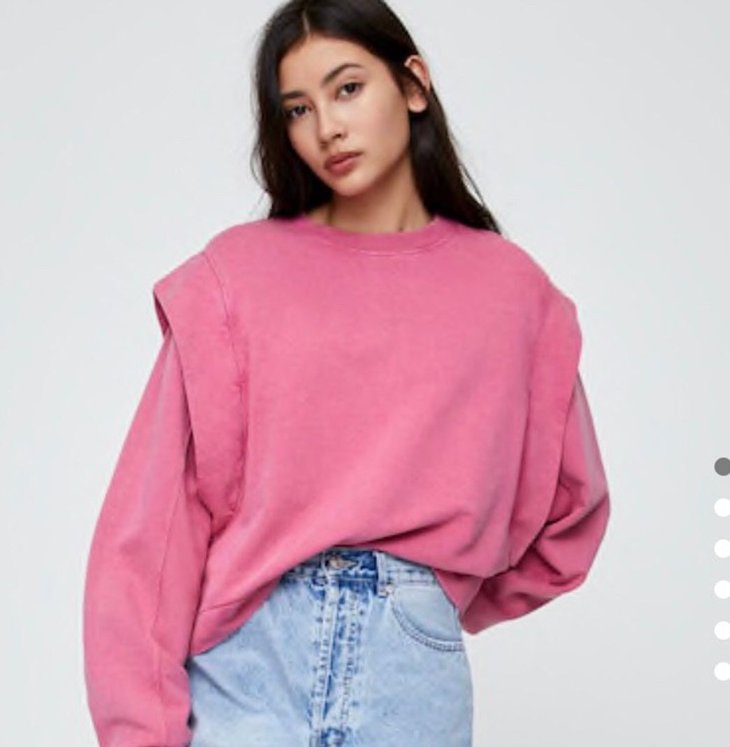 Products Sudadera rosa Bershka 