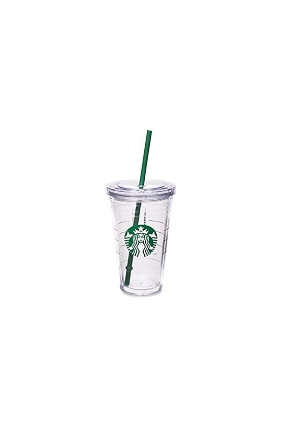 Elemento de la categoría hogar Starbucks Vaso acrílico transparente con aislamiento, 470 ml