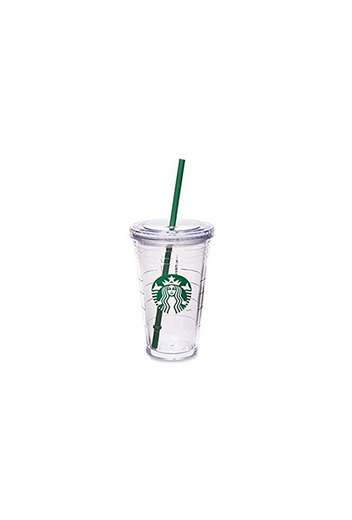 Starbucks Vaso acrílico transparente con aislamiento, 470 ml