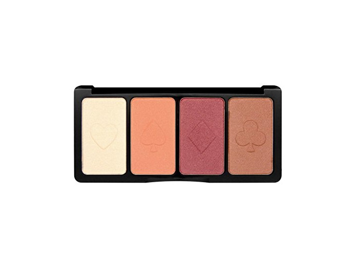 Beauty W7 Casino Blush/relieve y paleta de contorno de cara