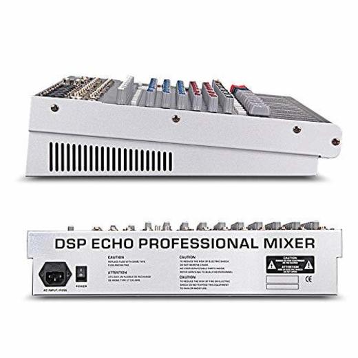 Consola de mezclas de audio Power Mixer Profesional 6/8/12 Canal Etapa ingeniero