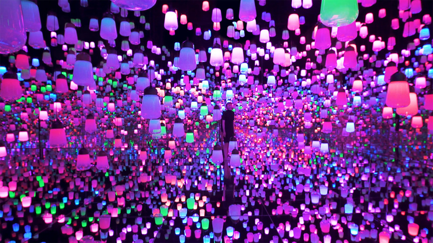 Lugar teamLab Borderless Tokyo: MORI Building DIGITAL ART MUSEUM