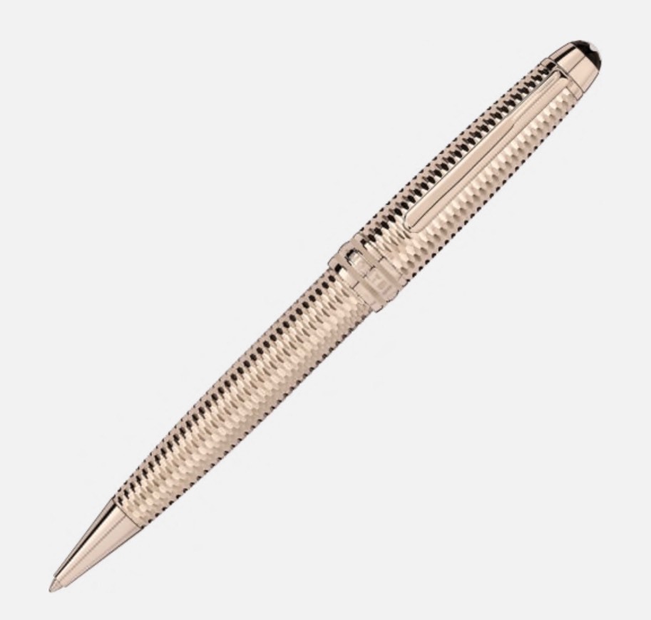 Product Meisterstück Geometry Solitaire Champagne Gold Midsize Ballpoint ...