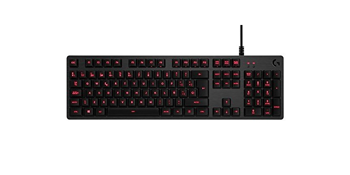 Electronic Logitech G413 USB QWERTY Español Negro - Teclado