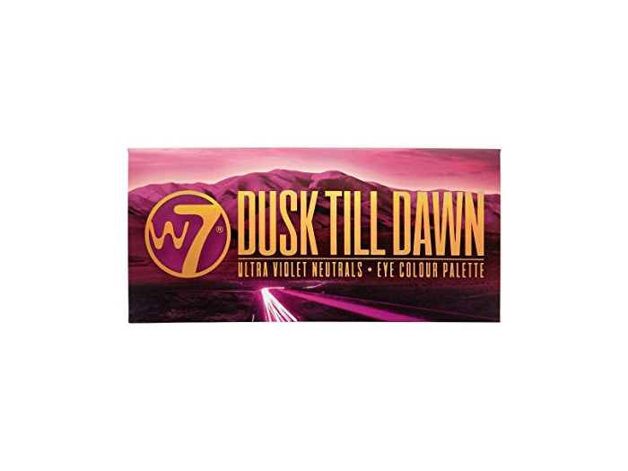 Belleza W7 Dusk Till Dawn Ultra Violet Neutrals 14 Colour Eye Shadow Palette