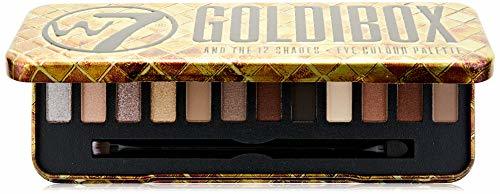 Beauty W7 goldibox paleta sombra de ojos