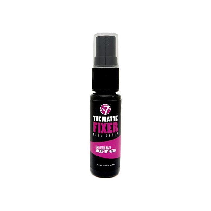 Belleza W7 The Matte Fixer - Espray facial de maquillaje de larga duración