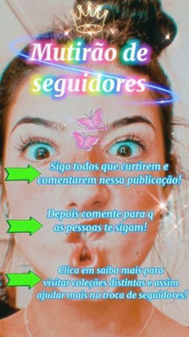 Moda 🦋Mutirão de seguidores🦋