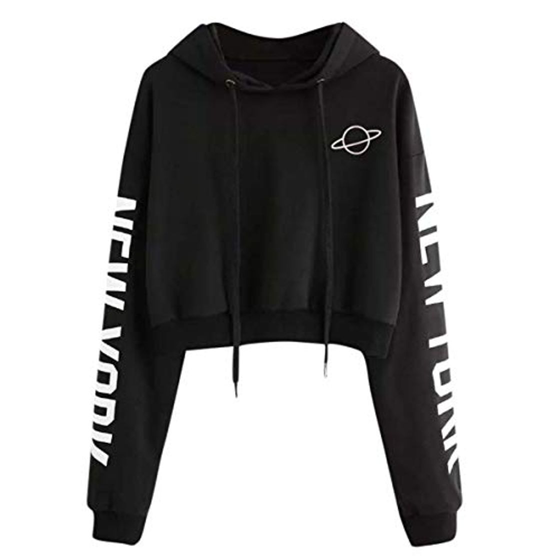 Moda Sweatshirts Women Long Sleeve Hoodie Pullovers Basic Hoodies