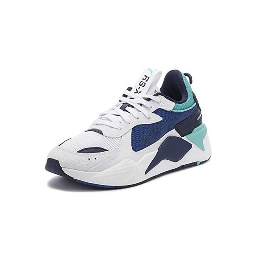 Puma RS-X Hard Drive Calzado Puma White-Galaxy Blue