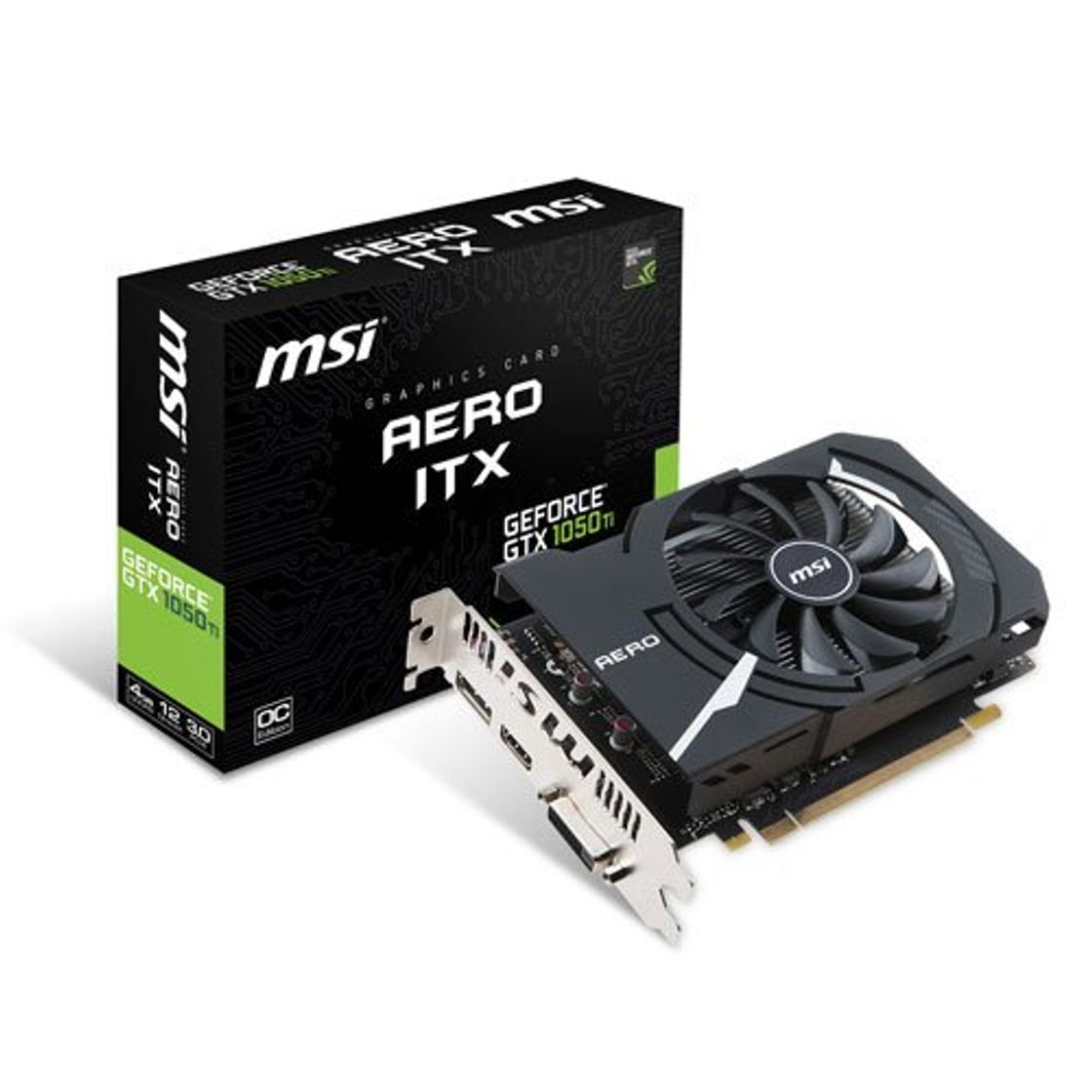 Electronic MSI GeForce GTX 1050 Ti AERO ITX 4G OC