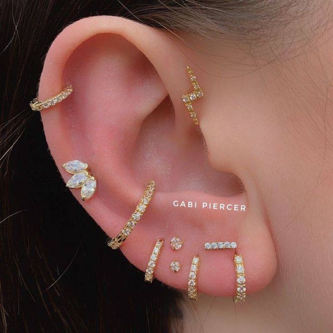 Moda Piercing lindo