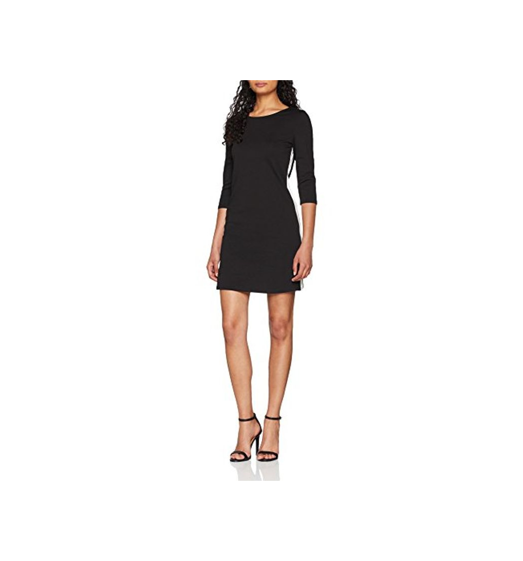 Moda Only Onlbrilliant 3/4 Dress Jrs Noos Vestido, Negro