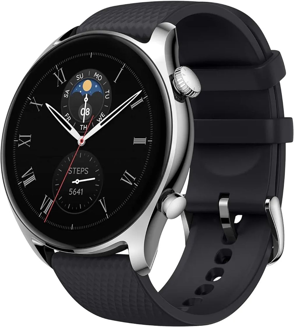 Social Amazfit GTR 4 47mm Smartwatch para iOS Android Reloj Inteligente de Seguimiento GPS 150 Modos de Deporte Llamadas Telefónicas de Bluetooth Almacenamiento de Música Batería de 14 Días Duración